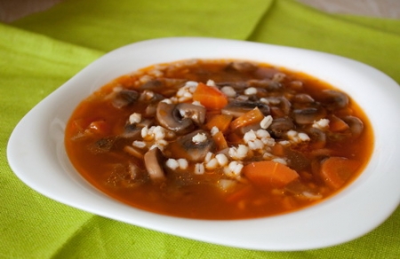 Грибной суп рецепт с манкой