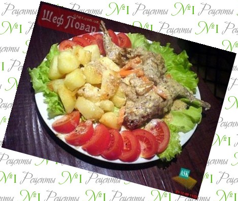 Рецепт картошки из печенья и молока